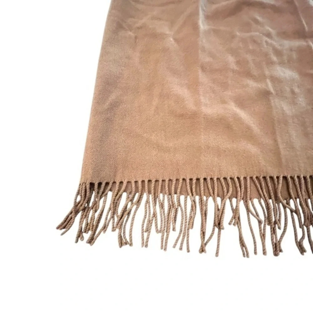 100% Wool Short Skirt Jones New York Signature Size 16 NWT Lined‎ Brown Fringe